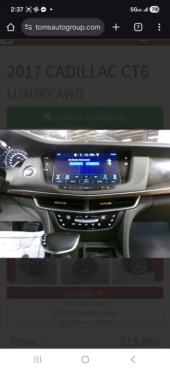 2017 Cadillac CT6 - Image 11 of 18