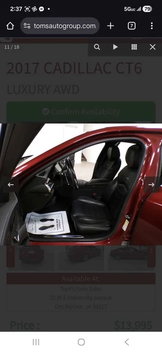 2017 Cadillac CT6 - Image 9 of 18