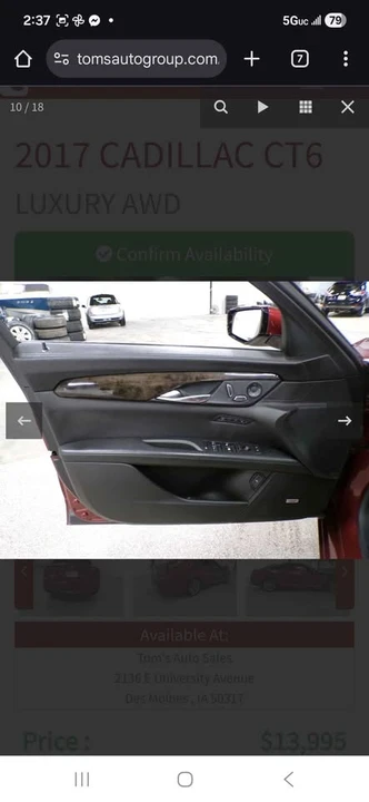 2017 Cadillac CT6 - Image 16 of 18