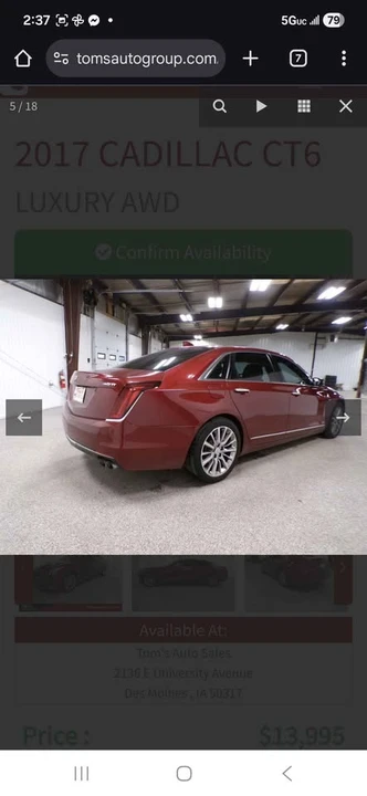 2017 Cadillac CT6 - Image 4 of 18