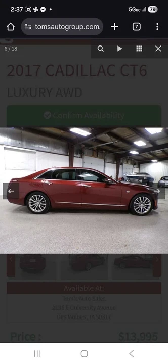 2017 Cadillac CT6 - Image 3 of 18