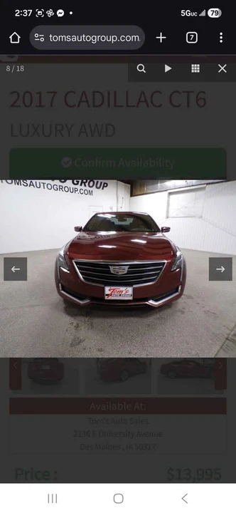 2017 Cadillac CT6 - Image 2 of 18