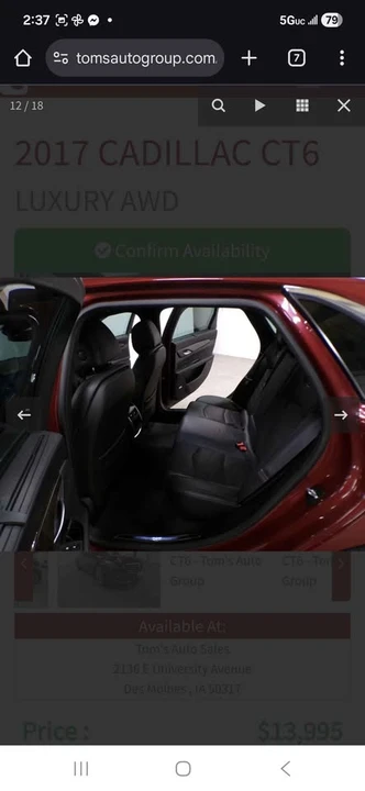 2017 Cadillac CT6 - Image 14 of 18