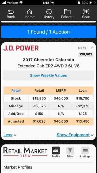 2017 Chevrolet Colorado 2nd Gen - Image 21 of 21