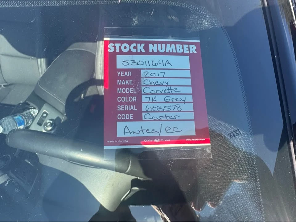 2017 Chevrolet Corvette C7 Z06 - Image 3 of 4