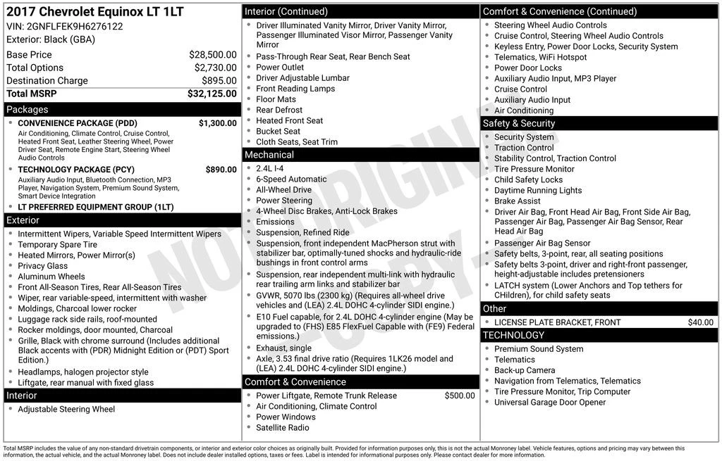 2017 Chevrolet Equinox - Image 4 of 12