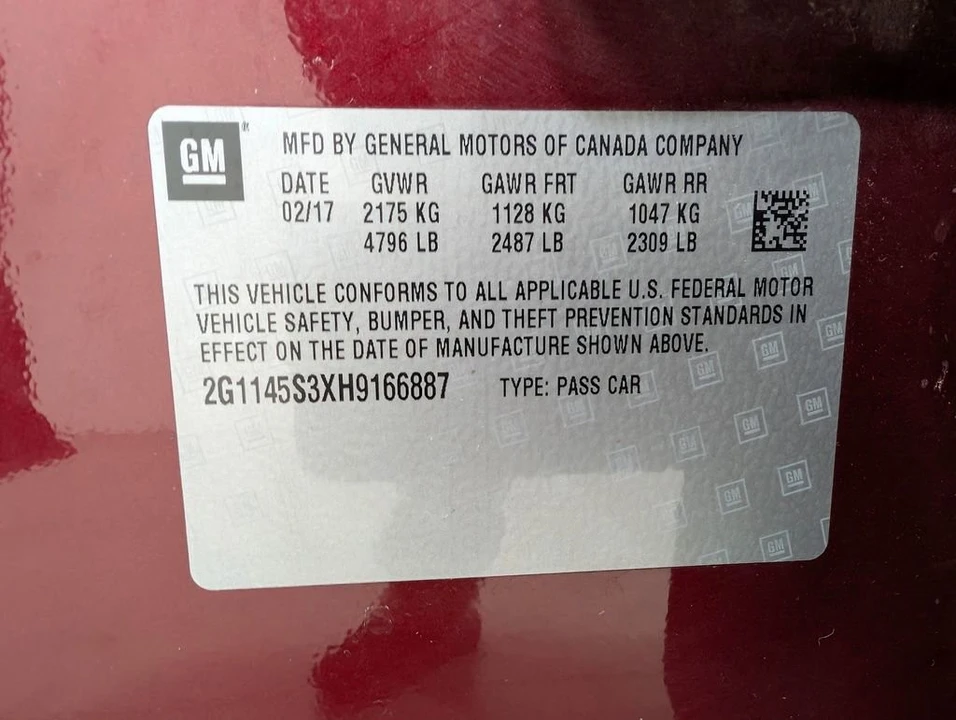 2017 Chevrolet Impala 10th Gen - Image 10 of 12