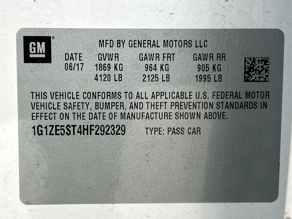 2017 Chevrolet Malibu - Image 12 of 12