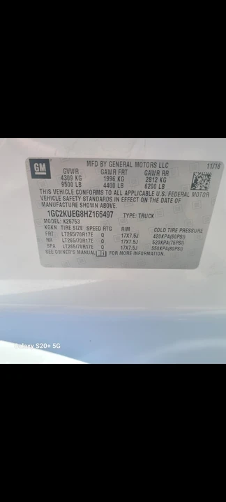 2017 Chevrolet Silverado Heavy Duty 3rd Gen - Image 11 of 13