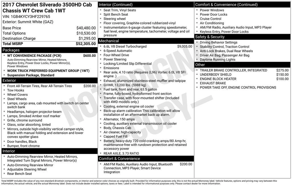 2017 Chevrolet Silverado Heavy Duty 3rd Gen - Image 4 of 21