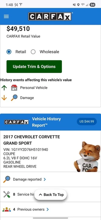 2017 Chevrolet Corvette C7 - Image 10 of 10