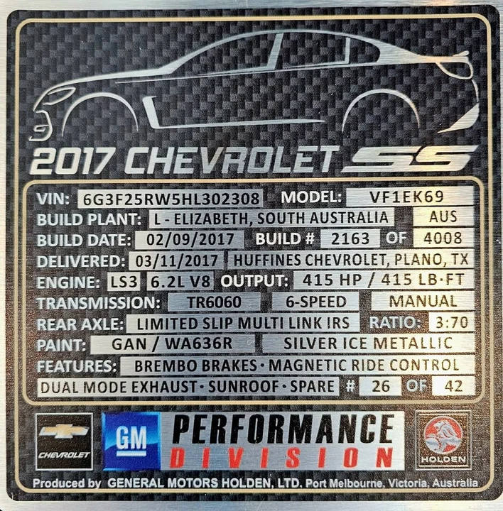 2017 Chevrolet SS - Image 2 of 9