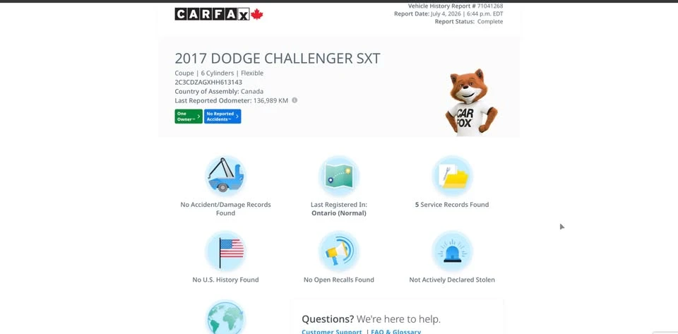 2017 Dodge Challenger 3rd Gen - Image 16 of 17