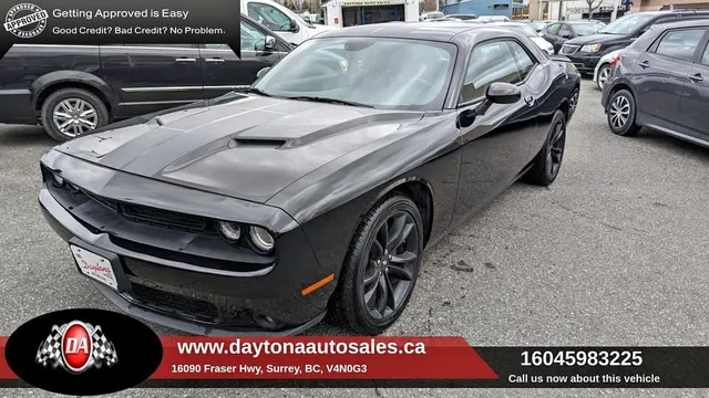 2017 Dodge Challenger SXT Plus Blacktop Edition