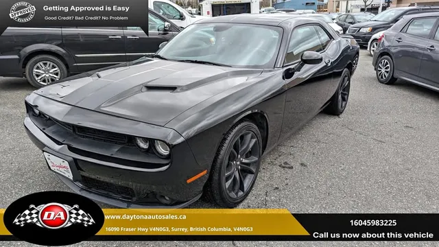 2017 Dodge Challenger SXT Plus Blacktop Edition
