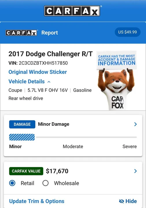 2017 Dodge Challenger 3rd Gen - Image 13 of 13