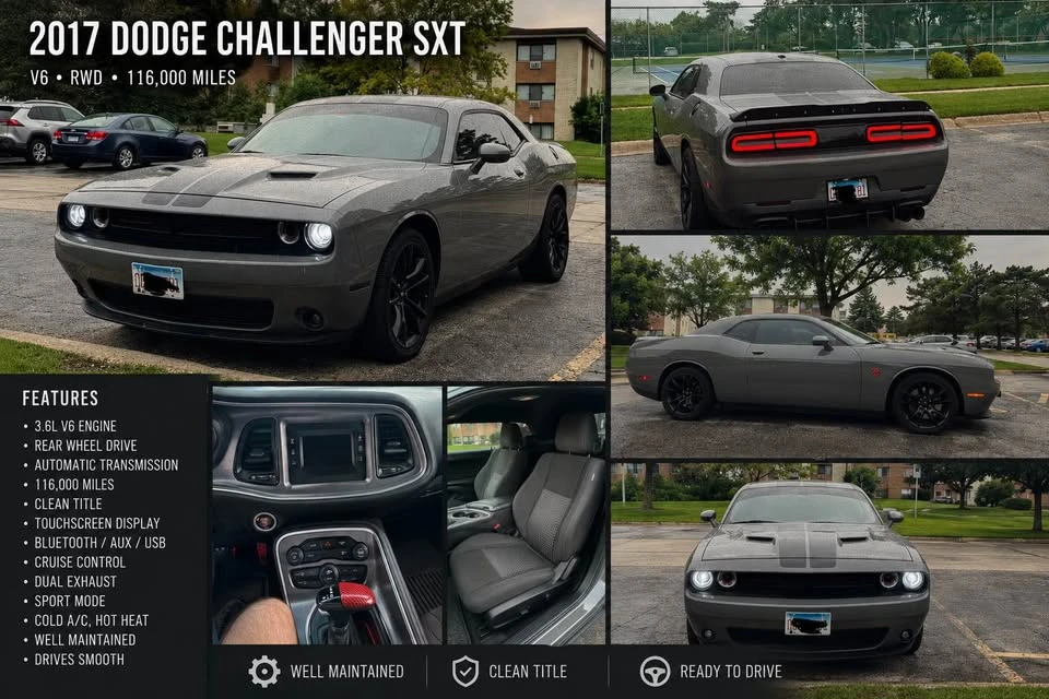 2017 Dodge Challenger 3rd Gen - Image 2 of 6
