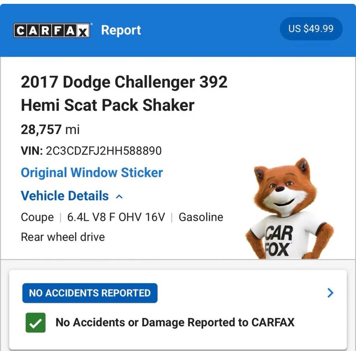 2017 Dodge Challenger SRT8 & 392 3rd Gen - Image 20 of 21