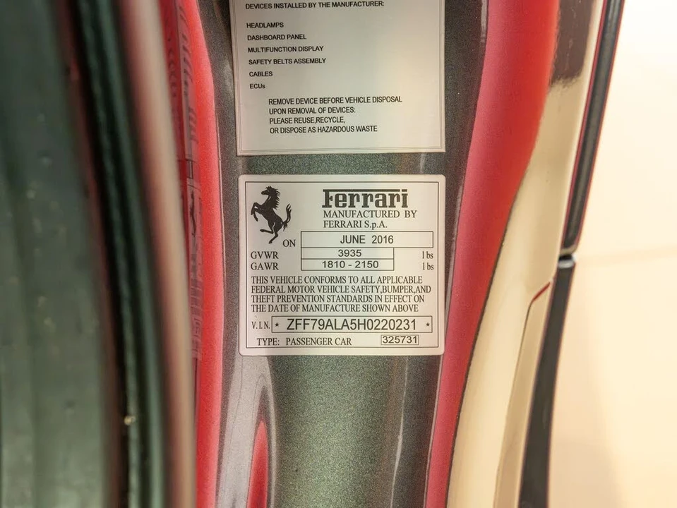 2017 Ferrari 488 GTB - Image 26 of 26