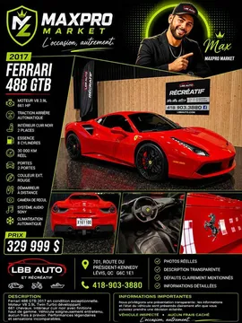 2017 Ferrari 488 GTB