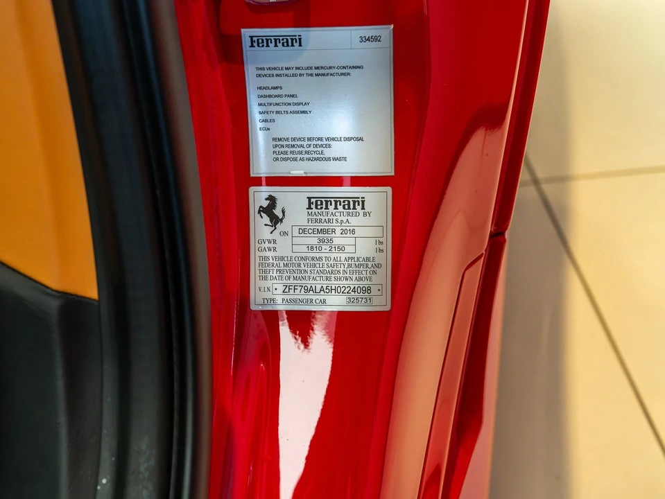 2017 Ferrari 488 GTB - Image 26 of 27