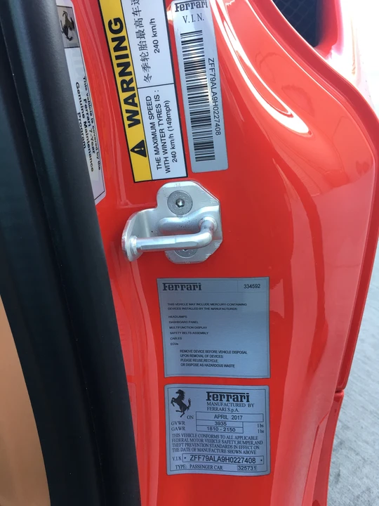 2017 Ferrari 488 GTB - Image 21 of 26