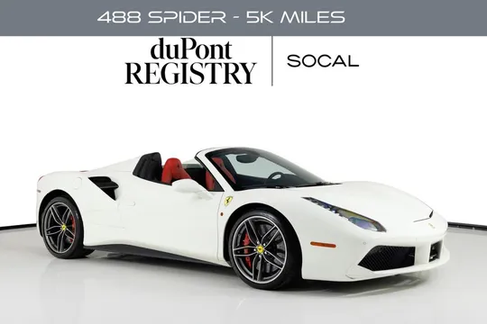2017 Ferrari 488 Spider RWD