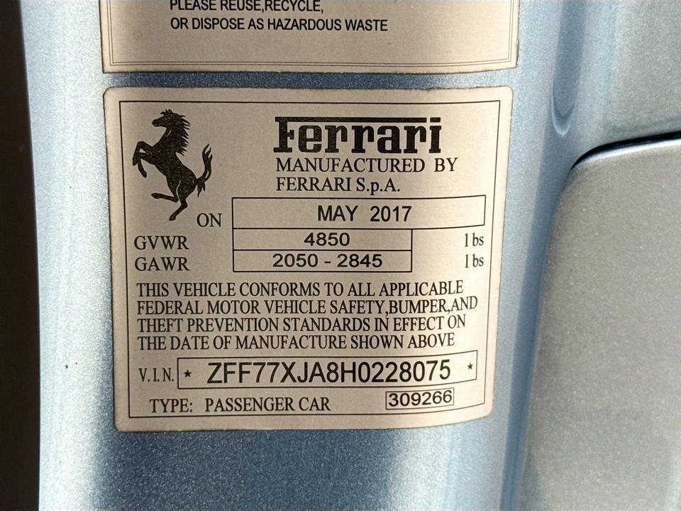 2017 Ferrari California T - Image 28 of 31