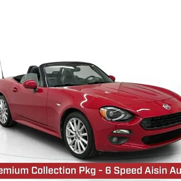 2017 Fiat 124 Spider Lusso Convertible 2D