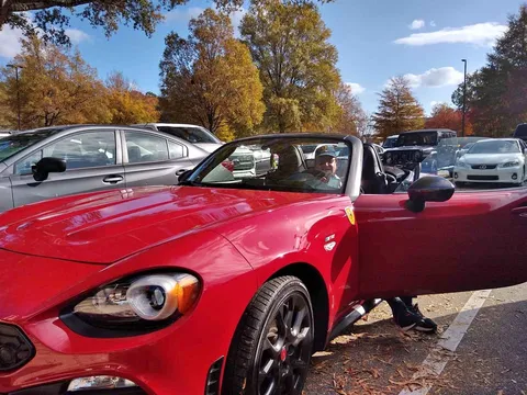 2017 Fiat 124 Spider Abarth Convertible 2D