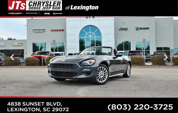2017 Fiat 124 Spider Classica Convertible 2D
