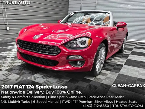 2017 Fiat 124 Spider Lusso