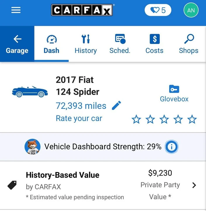 2017 Fiat 124 Spider - Image 18 of 18