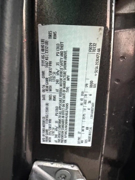 2017 Ford Escape - Image 6 of 21