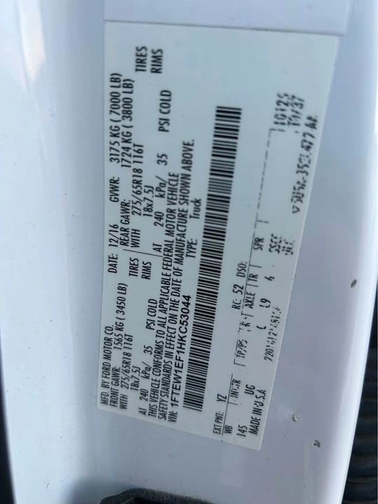 2017 Ford F-150 13th Gen - Image 13 of 15