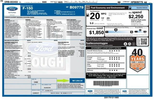 2017 Ford F-150 13th Gen - Image 19 of 19