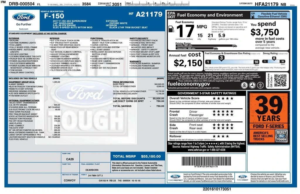 2017 Ford F-150 13th Gen - Image 6 of 12