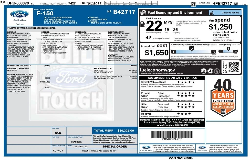 2017 Ford F-150 13th Gen - Image 6 of 12