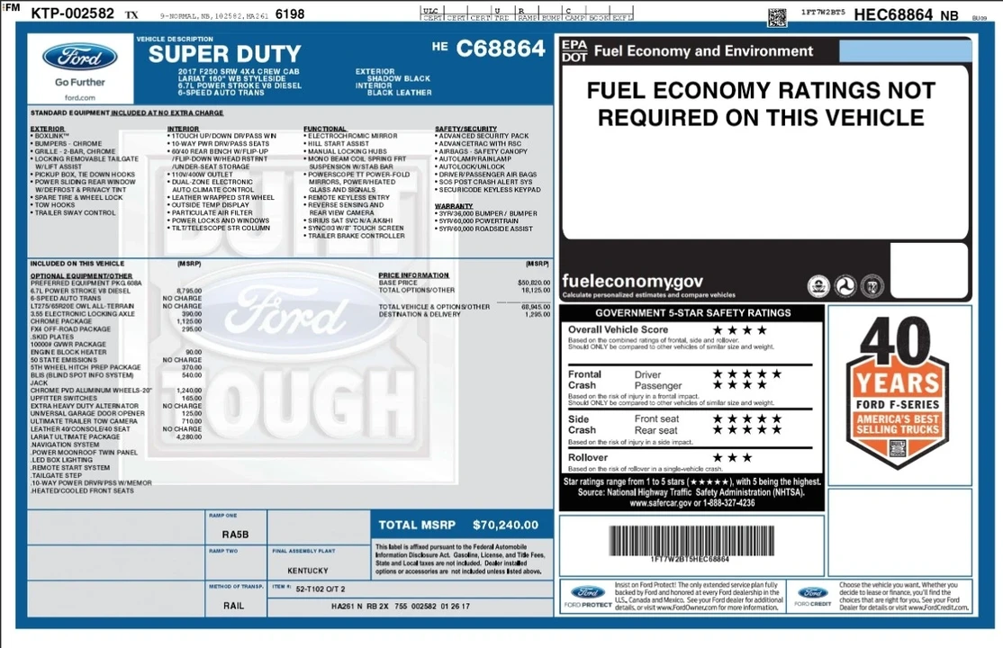 2017 Ford Super Duty 3rd Gen - Image 4 of 12