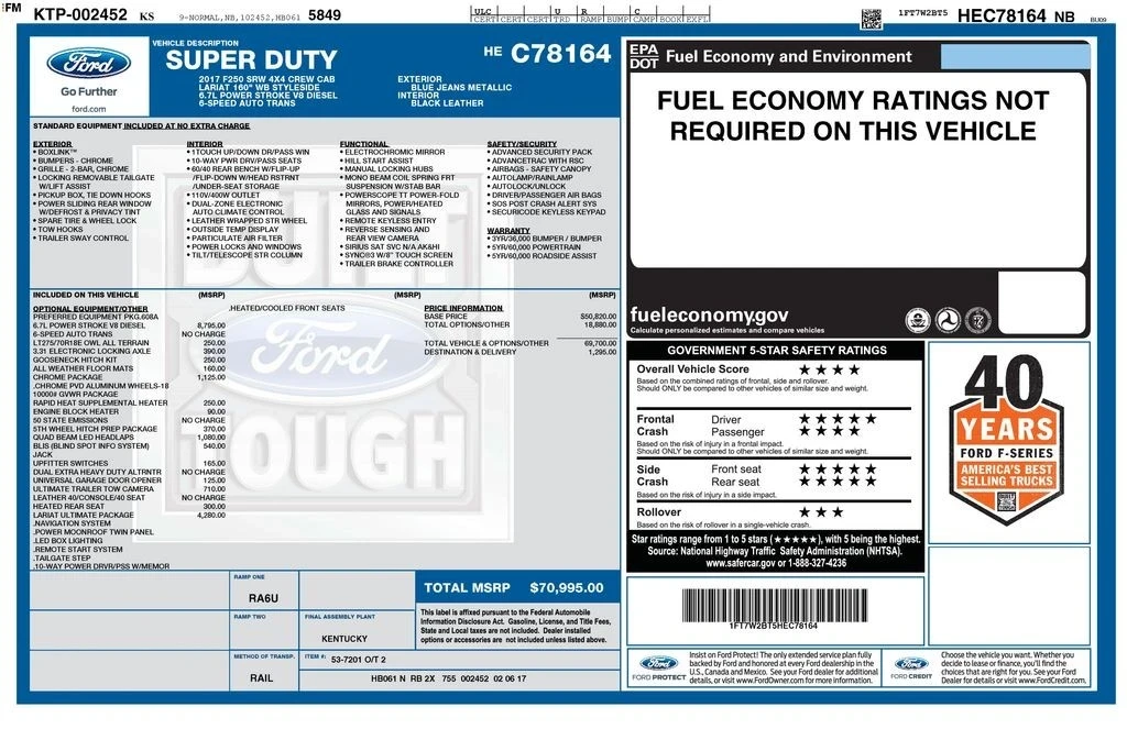 2017 Ford Super Duty 4th Gen - Image 2 of 12