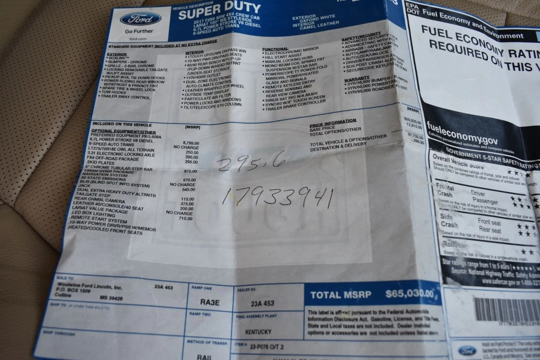 2017 Ford Super Duty 4th Gen - Image 19 of 22