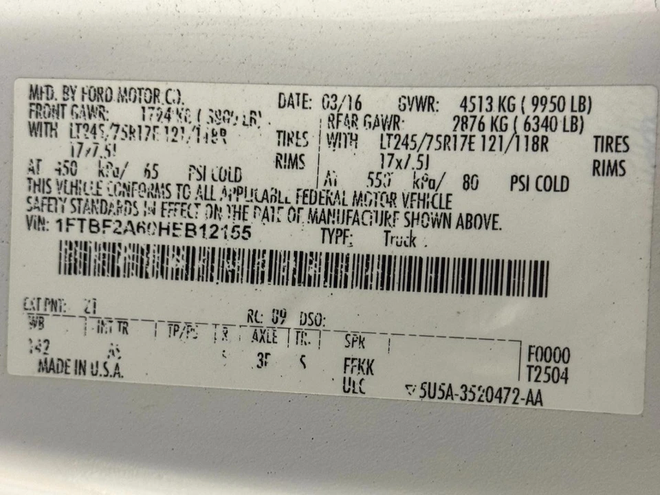 2017 Ford Super Duty 4th Gen - Image 23 of 23