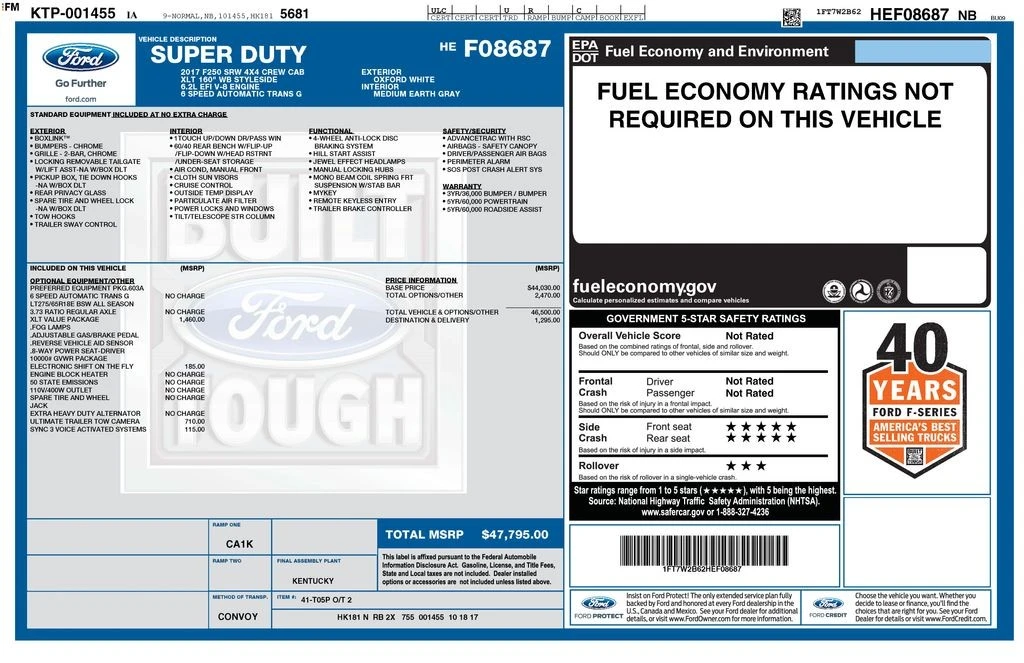 2017 Ford Super Duty 4th Gen - Image 2 of 12