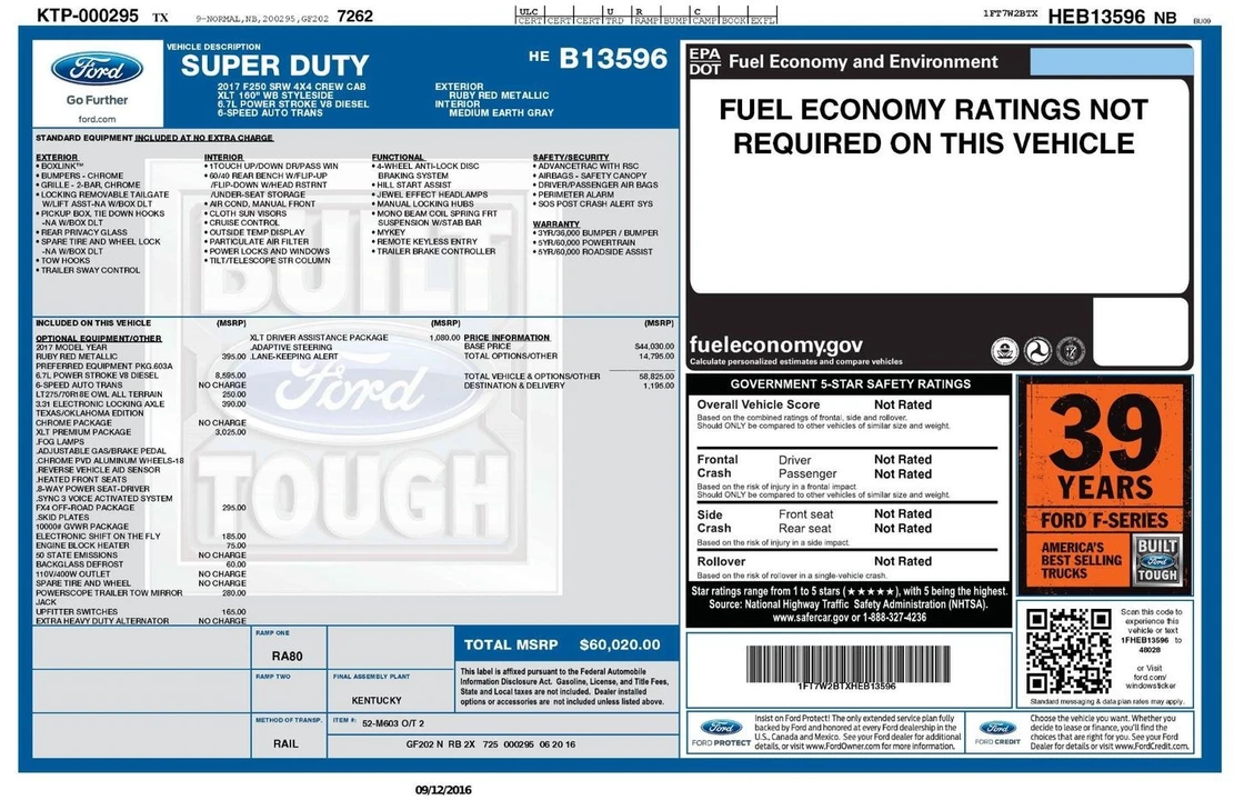 2017 Ford Super Duty 4th Gen - Image 6 of 31