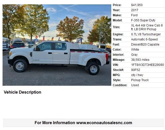 2017 Ford Super Duty 3rd Gen - Image 8 of 20