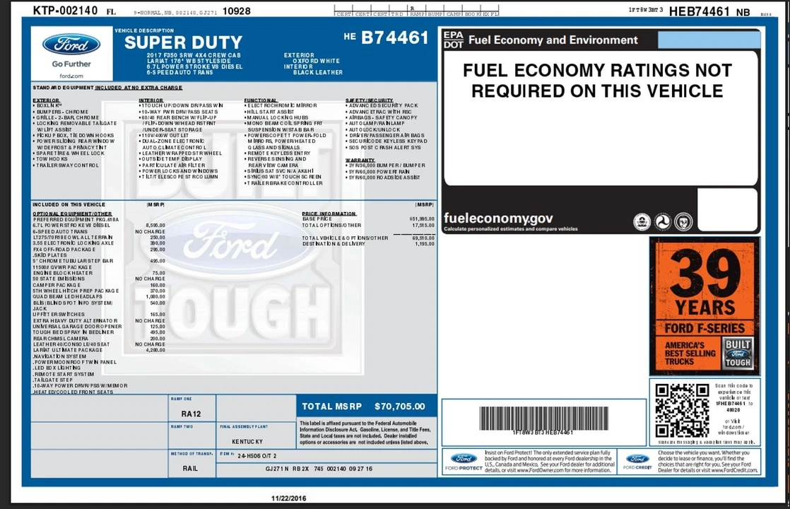 2017 Ford Super Duty 3rd Gen - Image 5 of 21