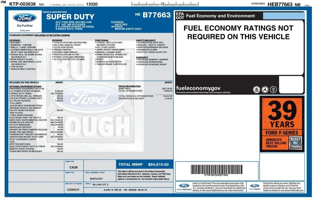 2017 Ford Super Duty 4th Gen - Image 4 of 12