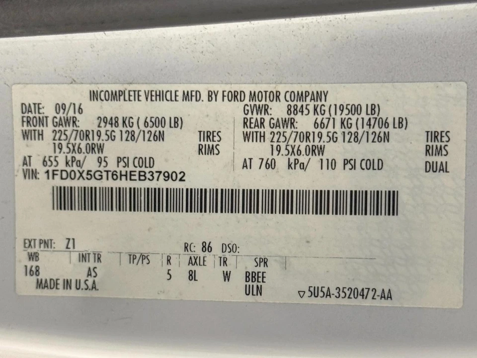 2017 Ford Super Duty 4th Gen - Image 29 of 29