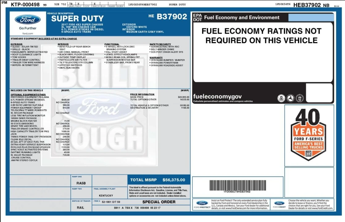 2017 Ford Super Duty 4th Gen - Image 4 of 31