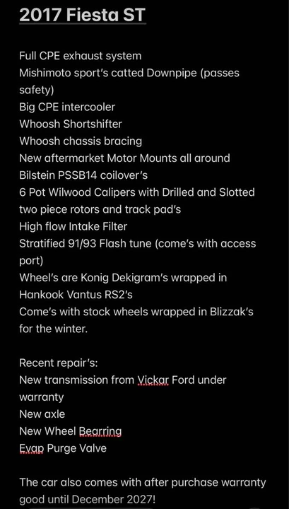 2017 Ford Fiesta - Image 7 of 7
